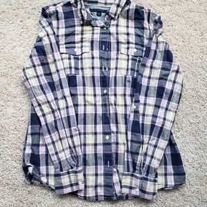 Tommy Hilfiger women's dress shirt size large